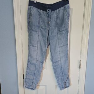 White House Black Market Blue Ankle Pants